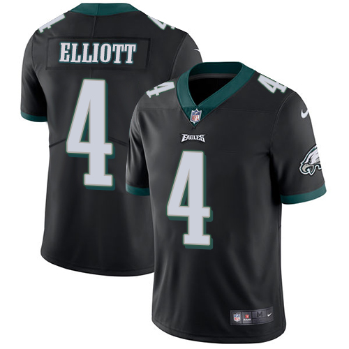 Nike Eagles #4 Jake Elliott Black Alternate Men's Stitched NFL Vapor Untouchable Limited Jersey